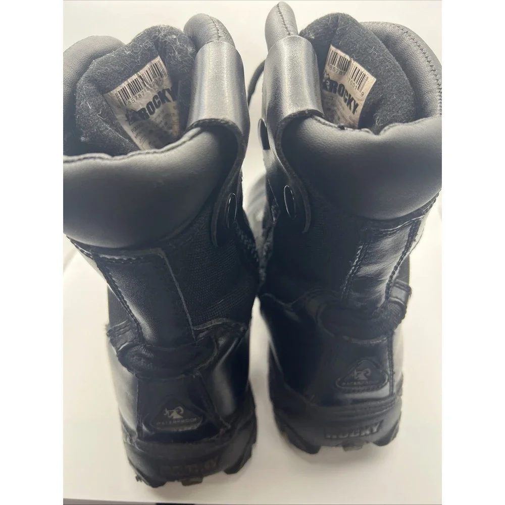 Rocky Men's Black Alpha Force Tactical Boots 8